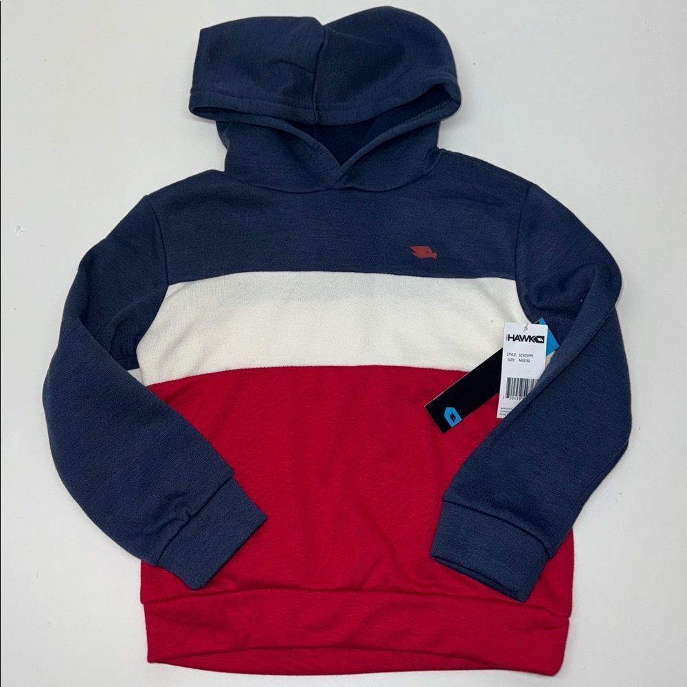 🔥Tony Hawk Blue, White, and Red Hoodie Sz M 5/6 New